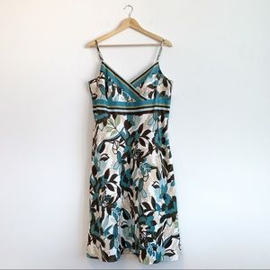 Ann Taylor Floral Sundress Size 14